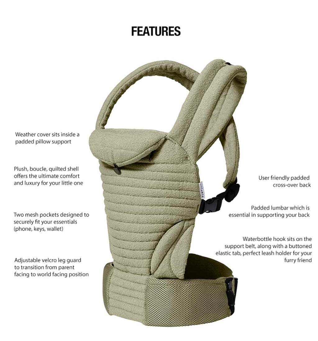 🧸 BUMPSUIT THE ARMADILLO Cargadores de bebé (portabebés / mochilas ergonómicas)🧸
