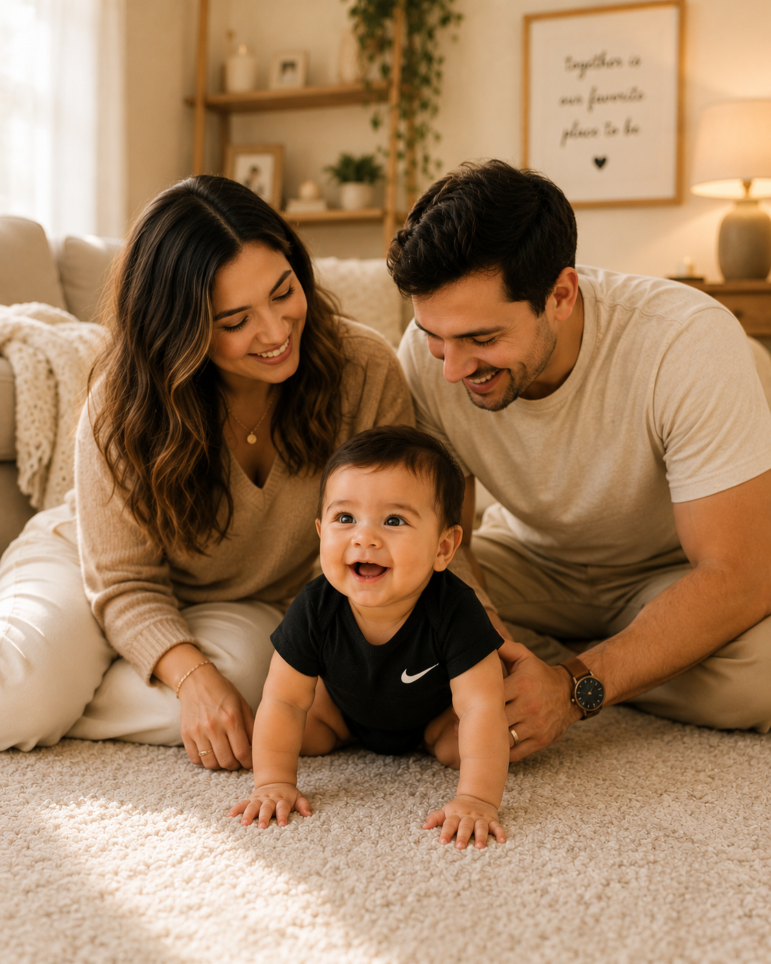 Set 3x Mameluco Nike, de 6 a 9 Meses