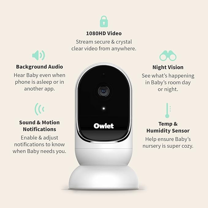 Owlet Cam Smart Video Baby Monitor