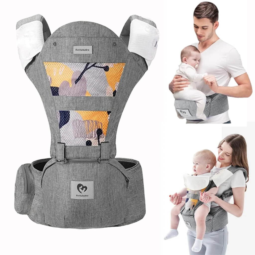 BELLABABY Cargador 6 en 1 Cargadores de bebé (portabebés / mochilas ergonómicas)