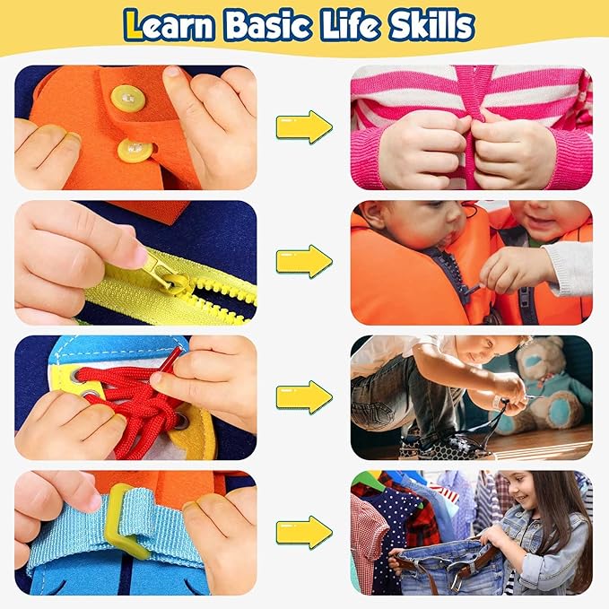 Tablero de actividades Montessori