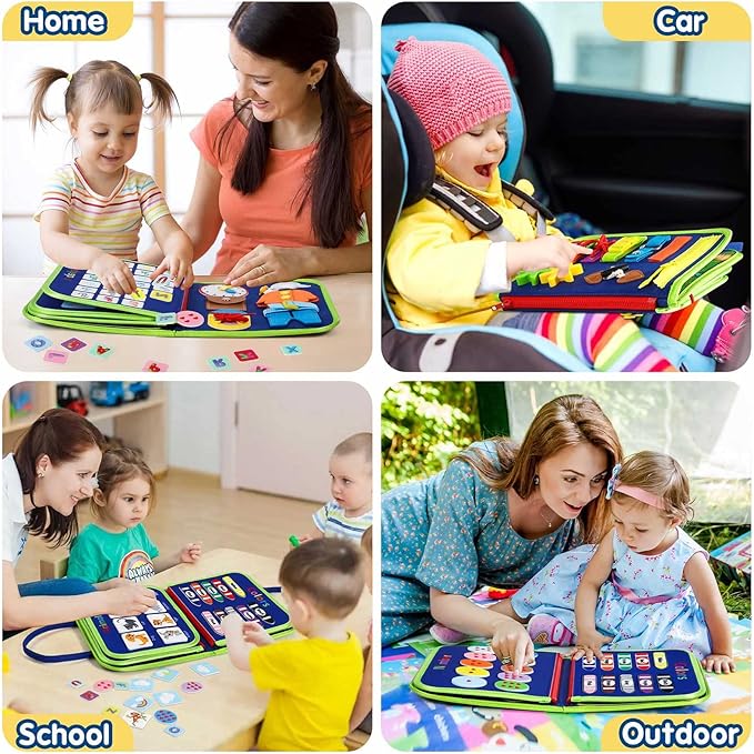 Tablero de actividades Montessori
