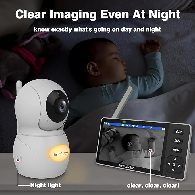 🧸 HelloBaby monitor sin wifi 🧸
