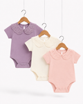 Set 3x Mamelucos par niña, de 0 a 3 Meses