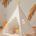 Teepee Play Tent (incluye alfombra y luces)