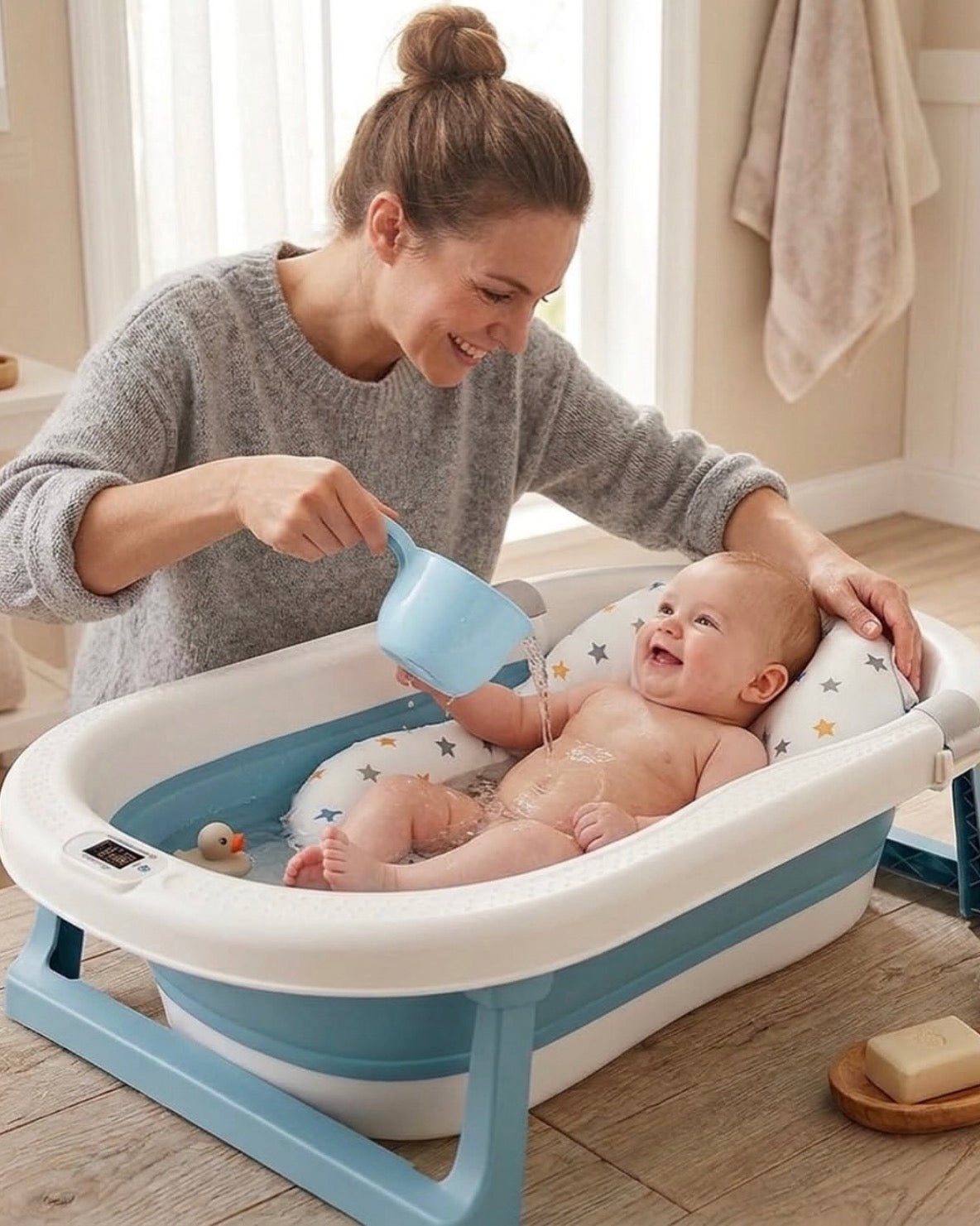 Bañera plegable