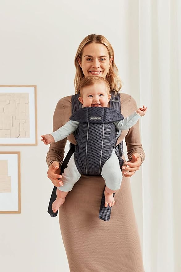 BabyBjörn  Carrier Mini, Malla 3D Cargadores de bebé (portabebés / mochilas ergonómicas)