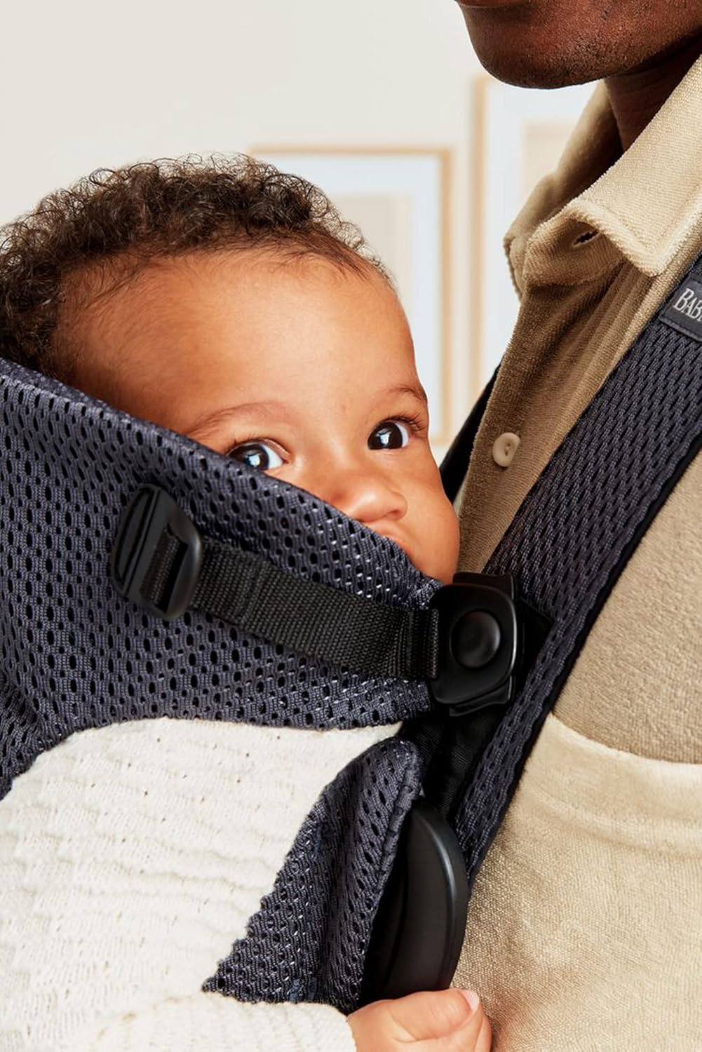 BabyBjörn  Carrier Mini, Malla 3D Cargadores de bebé (portabebés / mochilas ergonómicas)