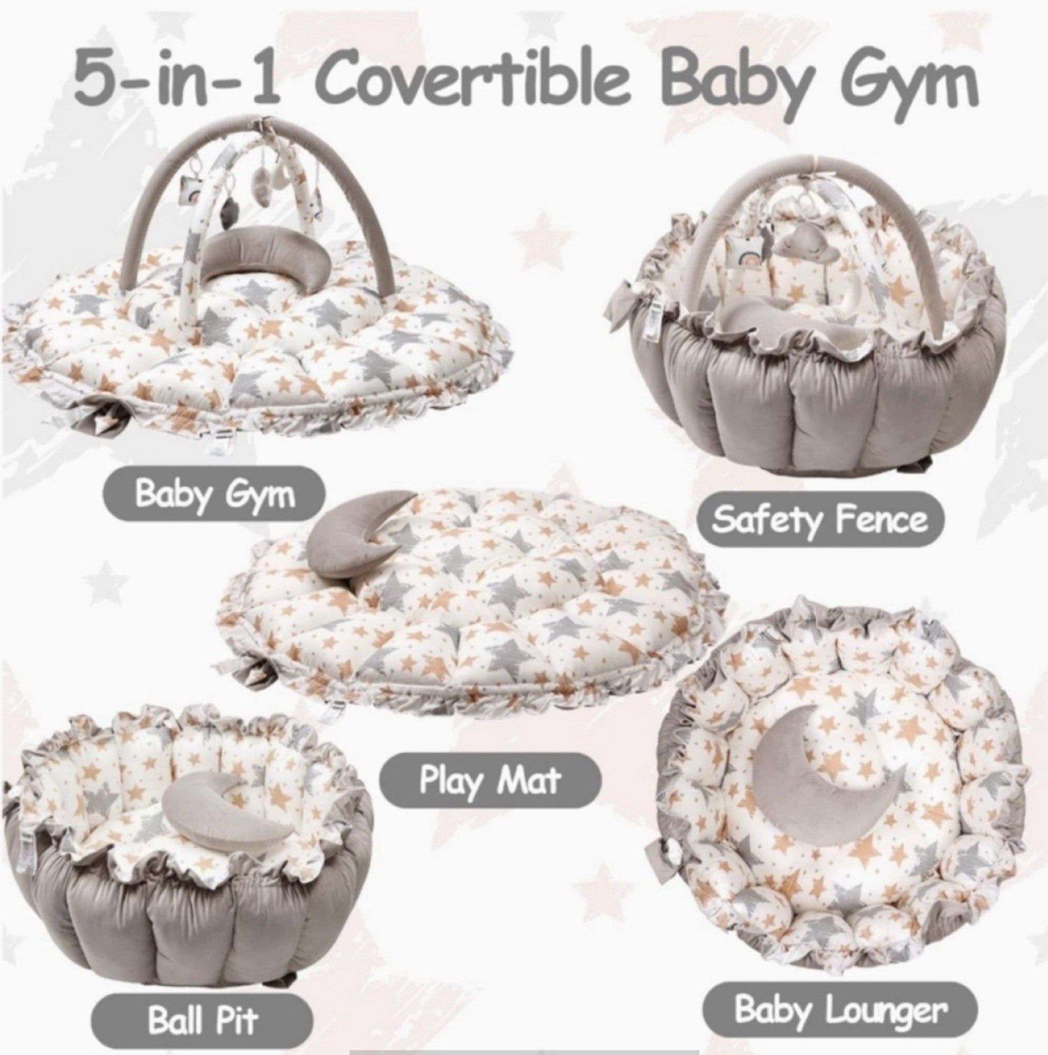 🧸 Gimnasio de actividades 5 en 1 🧸