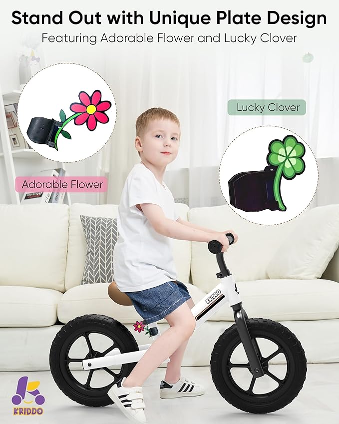 KRIDDO Toddler Balance Bike