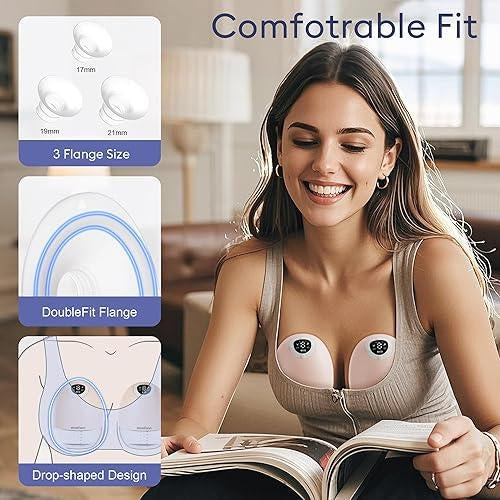 Momfann Extractor de leche doble