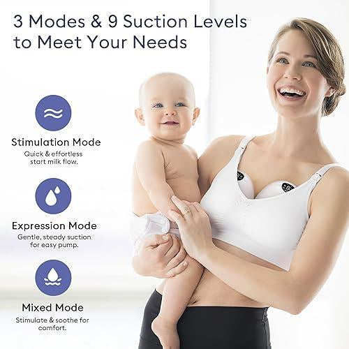 Momfann Extractor de leche doble