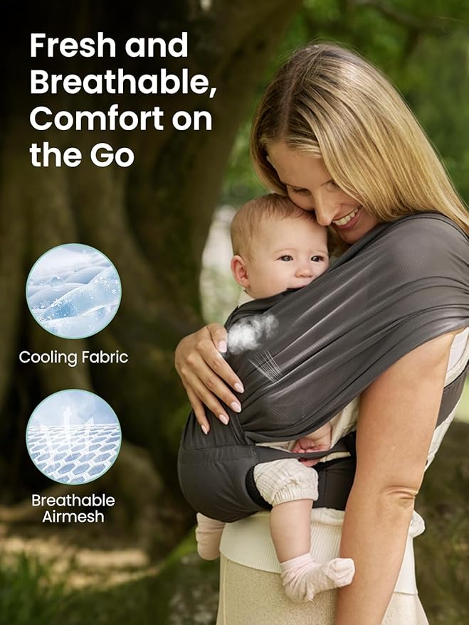GROWNSY Comfy-Air - Portabebés transpirable