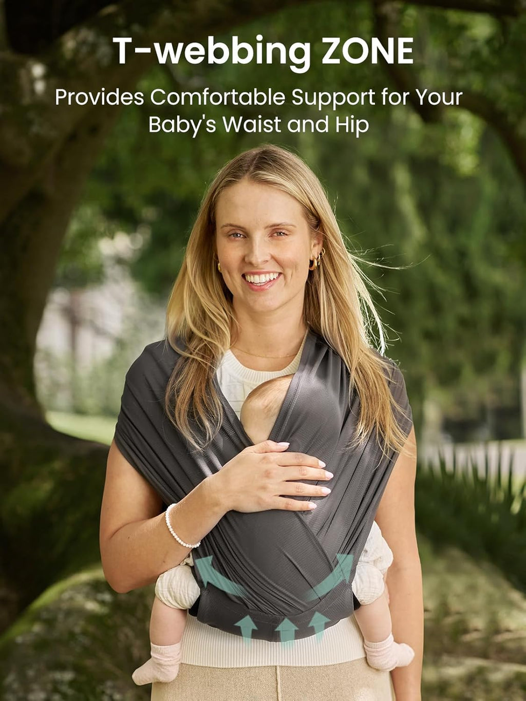 GROWNSY Comfy-Air - Portabebés transpirable