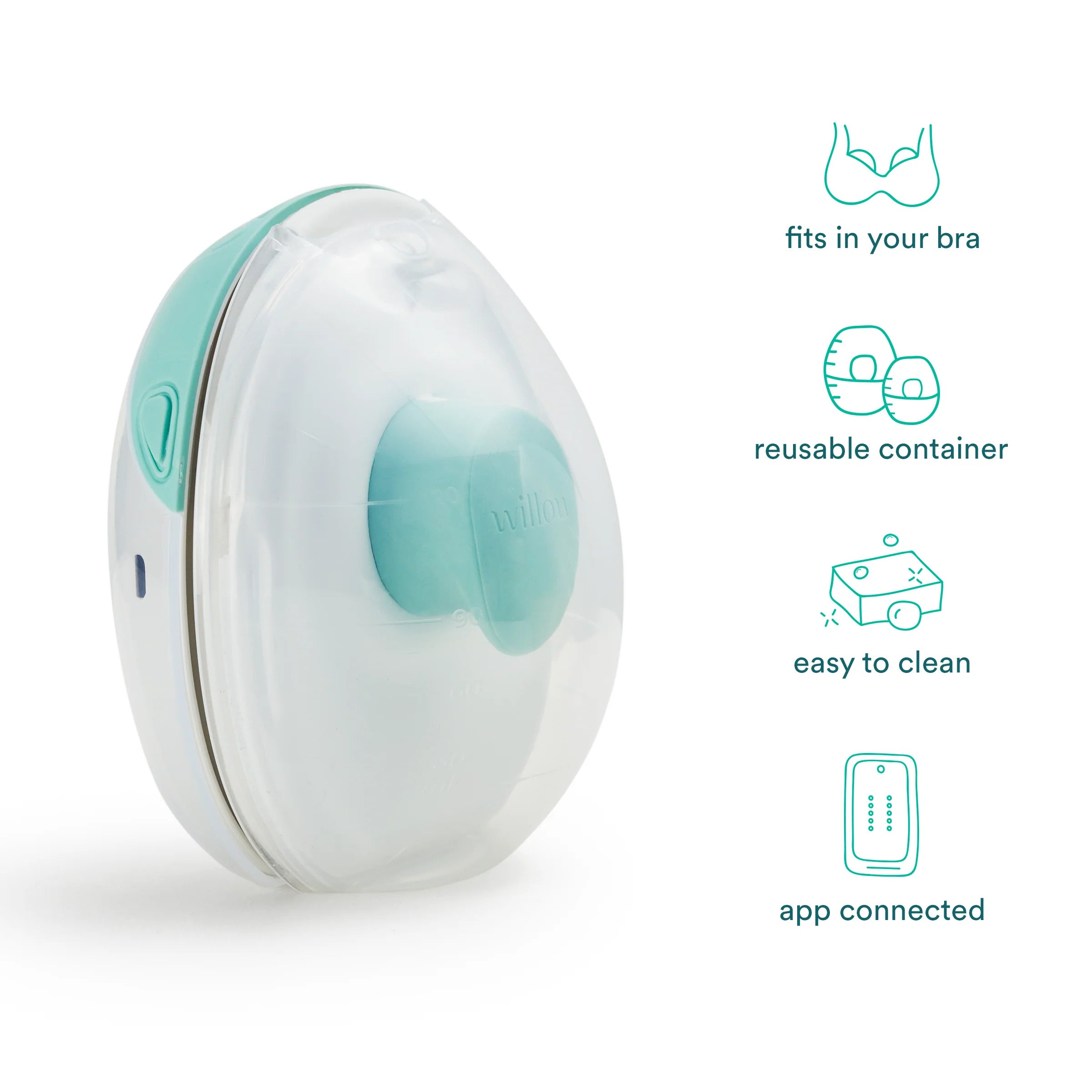 Willow Go - Extractor de leche doble