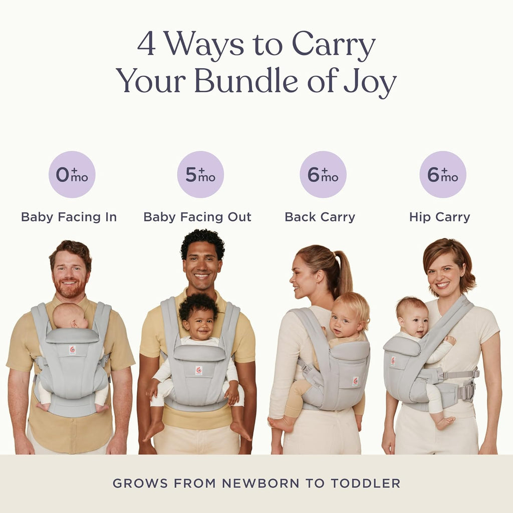 Ergobaby Omni Deluxe - Cargadores de bebé (portabebés / mochilas ergonómicas)