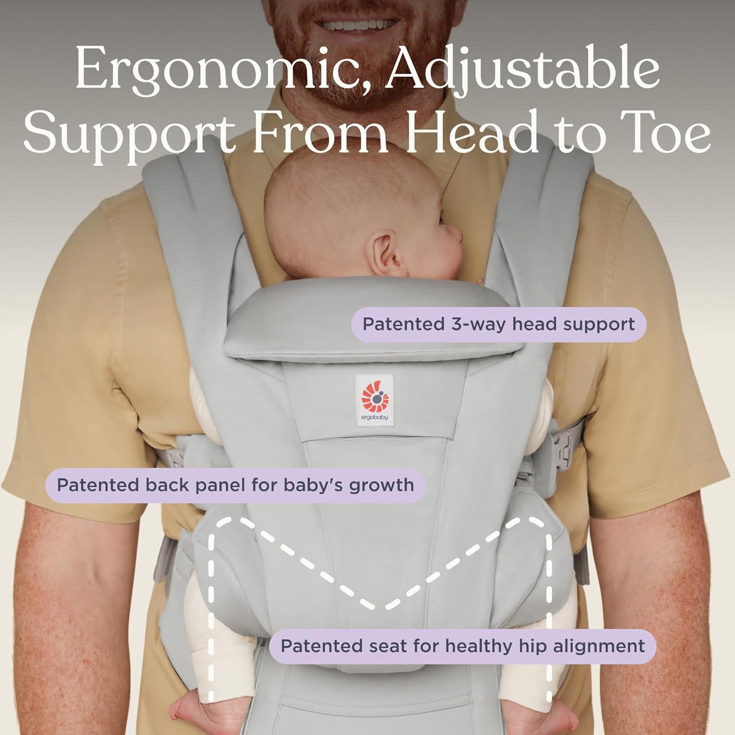 Ergobaby Omni Deluxe - Cargadores de bebé (portabebés / mochilas ergonómicas)