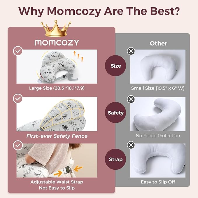 Momcozy almohada de lactancia