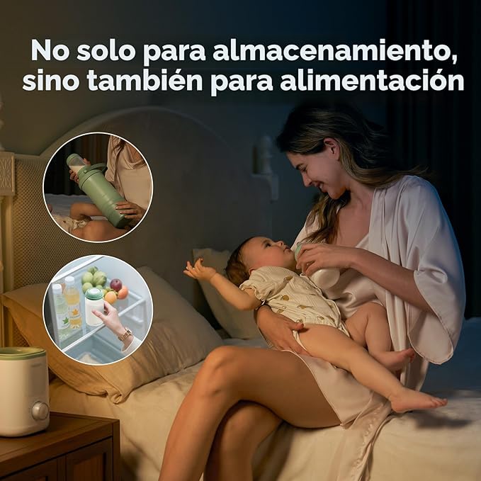 Momcozy Botellas de almacenamiento de leche materna 4 pack
