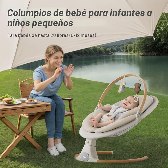Monamii Columpio eléctrico
