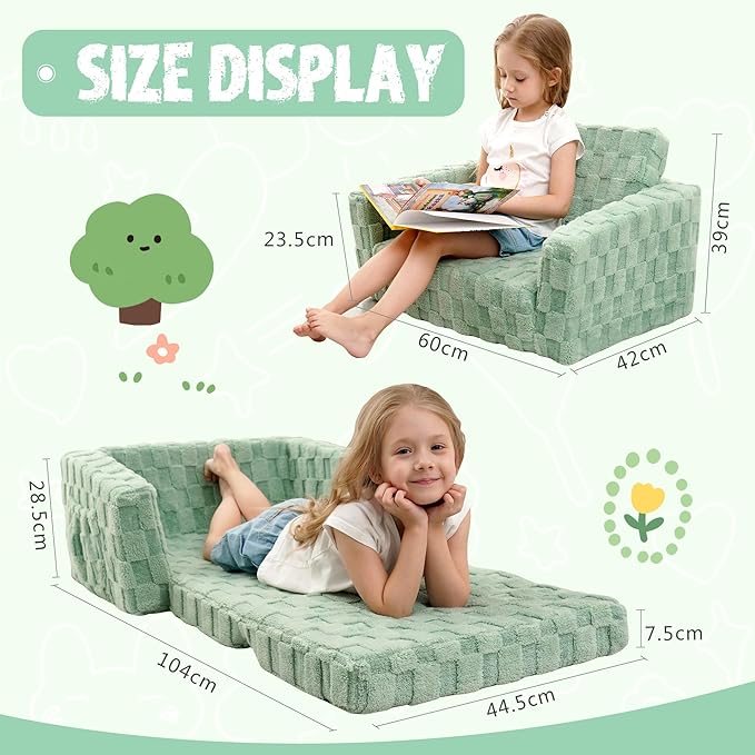Sofá plegable 2 en 1