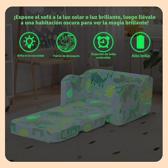 Sofá plegable 2 en 1