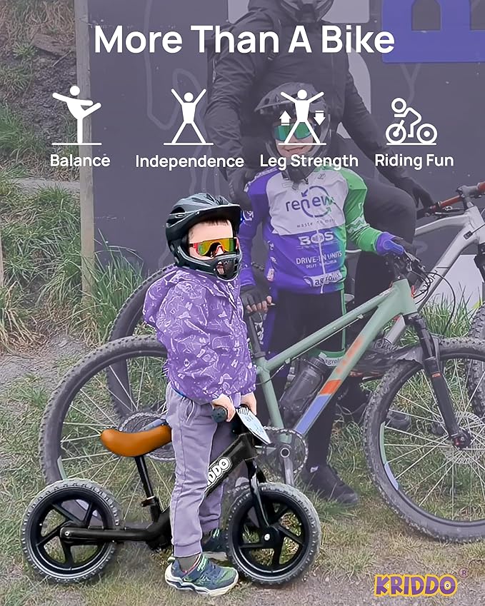 KRIDDO Toddler Balance Bike