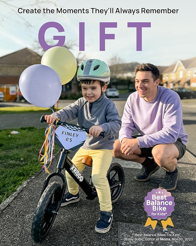 KRIDDO Toddler Balance Bike