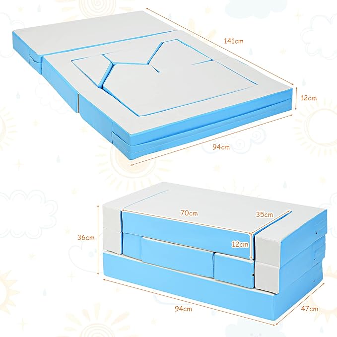 Juego modular de espuma 4 en 1