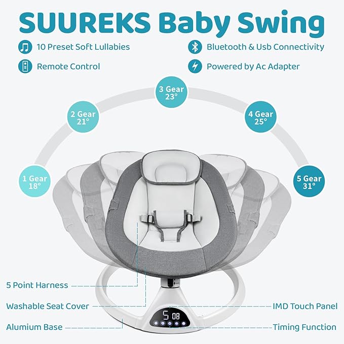 Suurreks columpio portátil