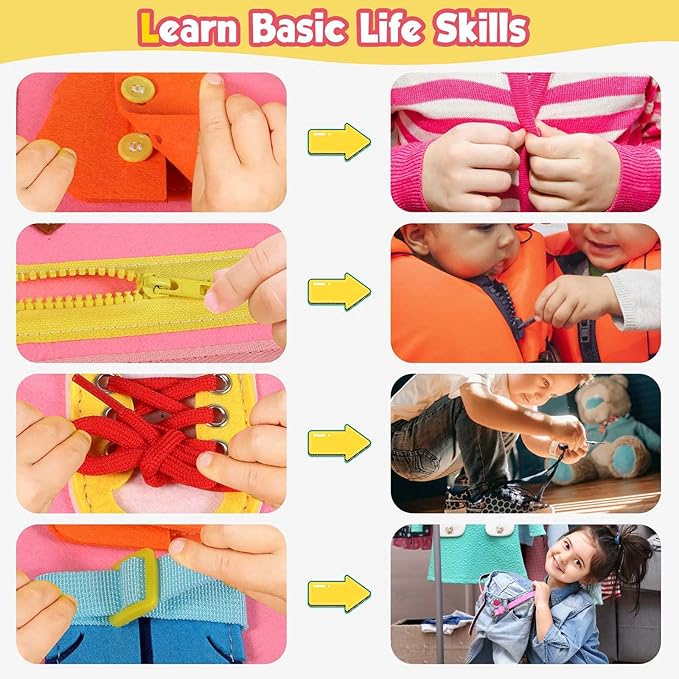 Tablero de actividades Montessori