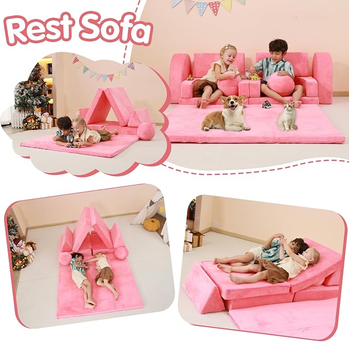 Sofá modular 10 piezas
