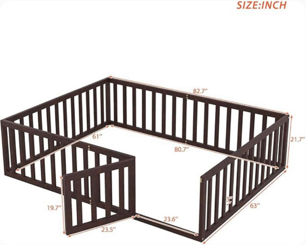 Montessori Floor Bed, Queen