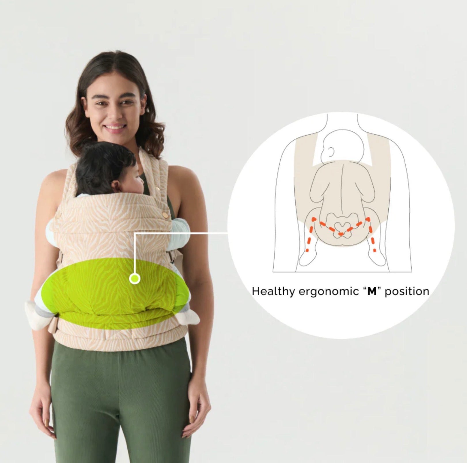 NEST BLANCHE Cargador - Cargadores de bebé (portabebés / mochilas ergonómicas)