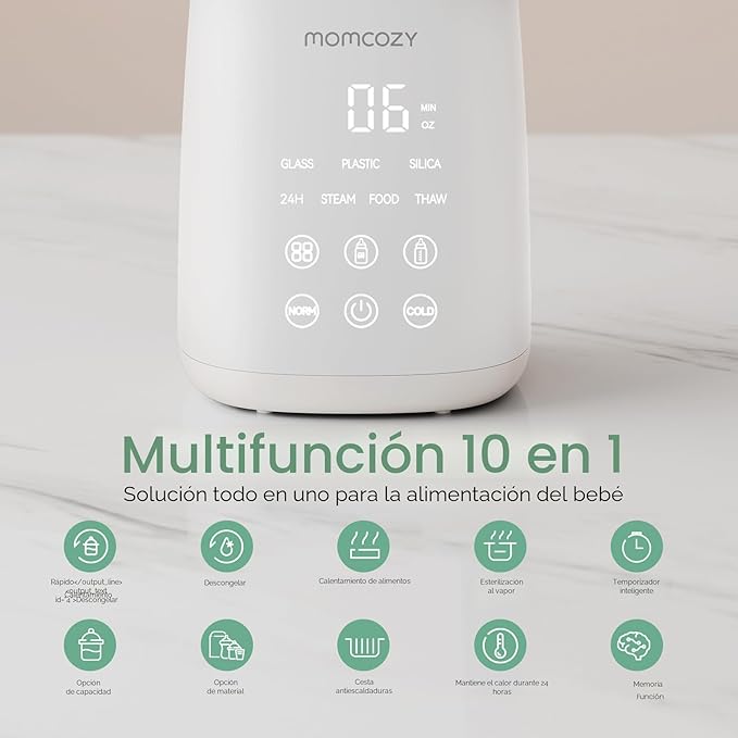 Momcozy Calentador de biberones