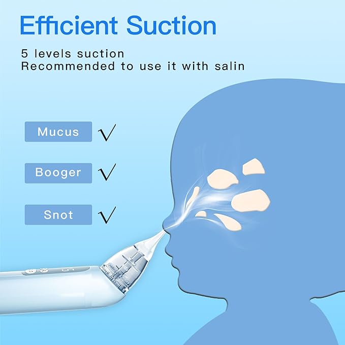 Aspirador nasal eléctrico