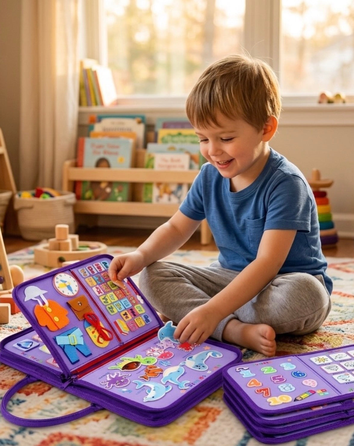 Tablero de actividades Montessori