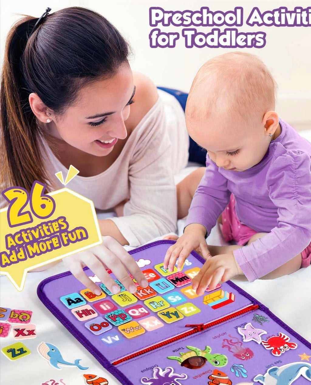 Tablero de actividades Montessori