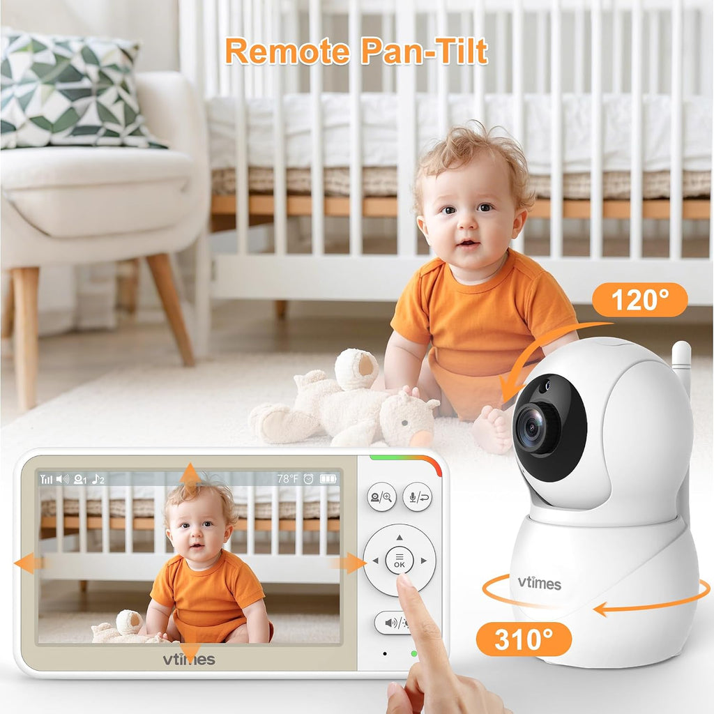 VTimes Monitor de bebé de video