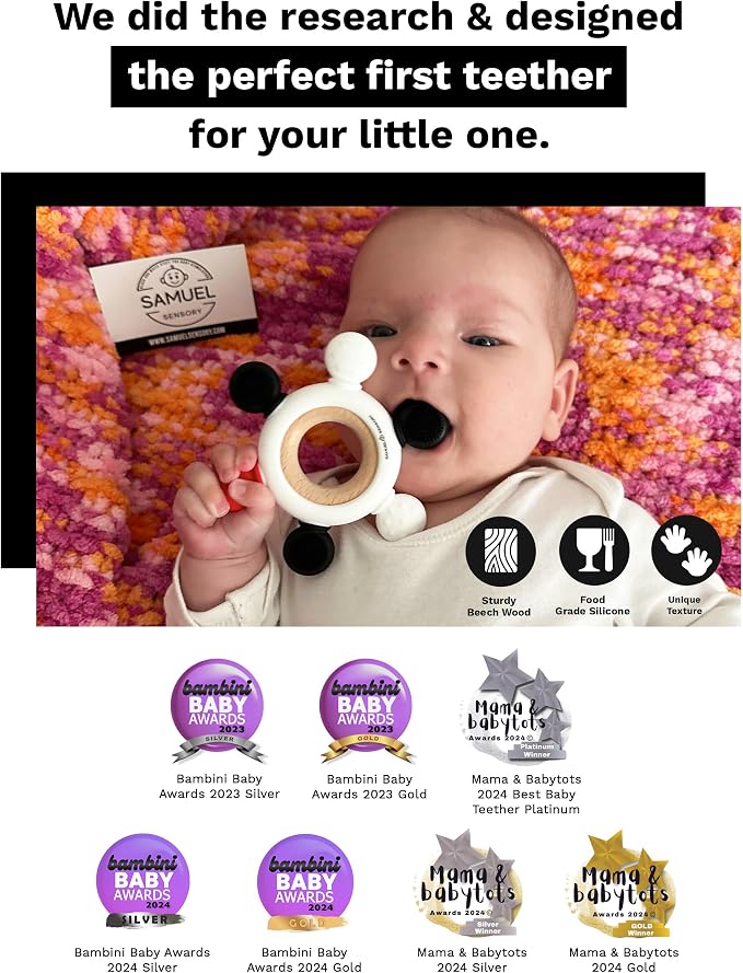 Samuel Sensory My First Baby Mordedor Sensorial