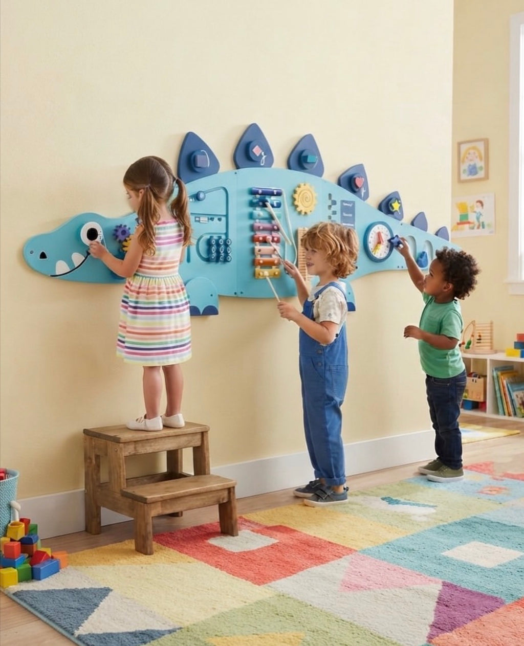 Centro de actividades de aprendizaje Montessori