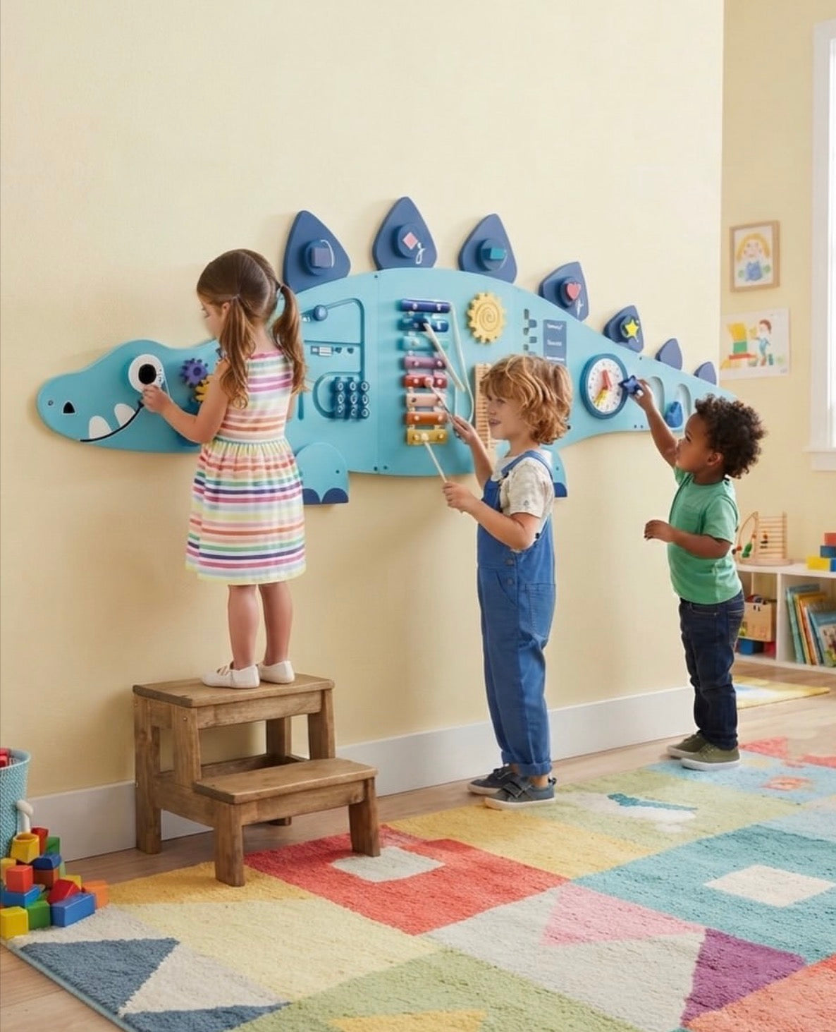 Centro de actividades de aprendizaje Montessori