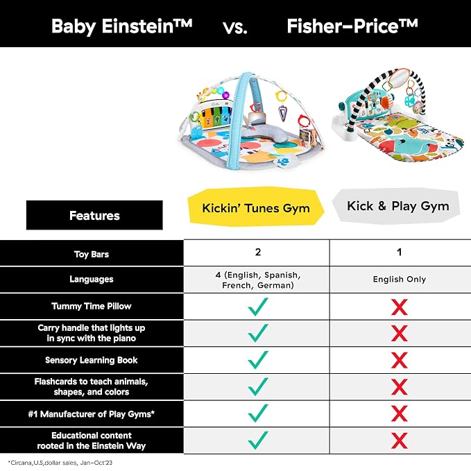 Baby Einstein 4-in-1 Kickin’ Tunes